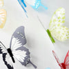 Dix-huit stickers "Papillons" en 3D - KdoClick
